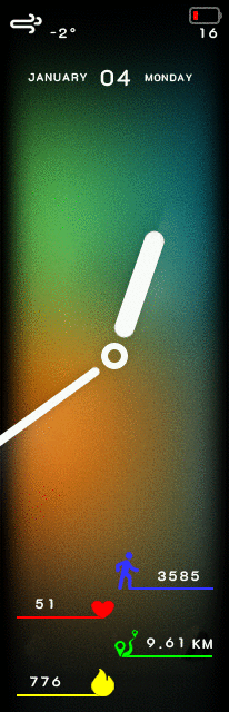 华米跃我Amazfit X 手表表盘