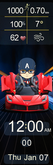 华米跃我Amazfit X 手表表盘