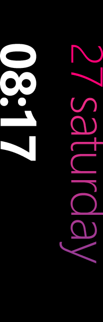 华米跃我Amazfit X 手表表盘