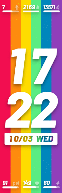 华米跃我Amazfit X 手表表盘