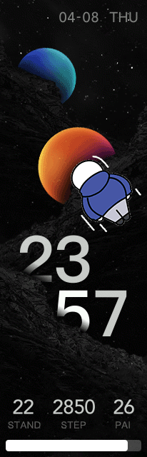 华米跃我Amazfit X 手表表盘