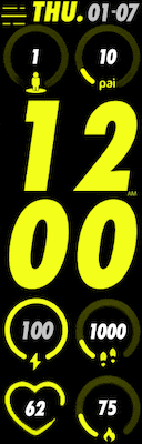 华米跃我Amazfit X 手表表盘