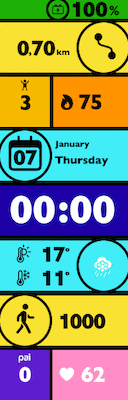 华米跃我Amazfit X 手表表盘