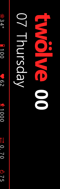 华米跃我Amazfit X 手表表盘