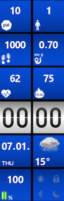 华米跃我Amazfit X 手表表盘