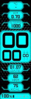 华米跃我Amazfit X 手表表盘