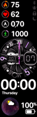 华米跃我Amazfit X 手表表盘