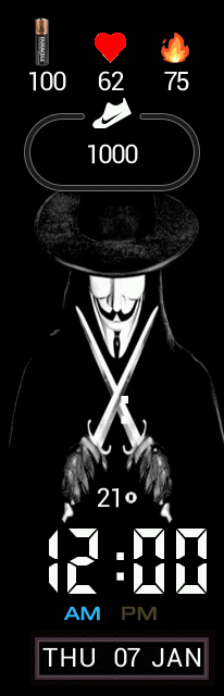 华米跃我Amazfit X 手表表盘