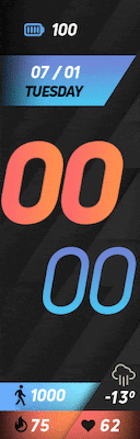 华米跃我Amazfit X 手表表盘