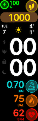 华米跃我Amazfit X 手表表盘