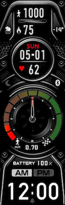 华米跃我Amazfit X 手表表盘