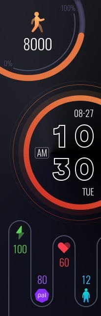 华米跃我Amazfit X 手表表盘