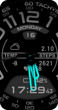 华米跃我Amazfit Band 7 手表表盘