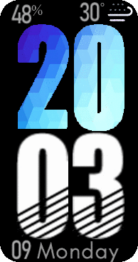 华米跃我Amazfit Band 7 手表表盘