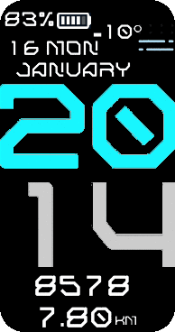 华米跃我Amazfit Band 7 手表表盘