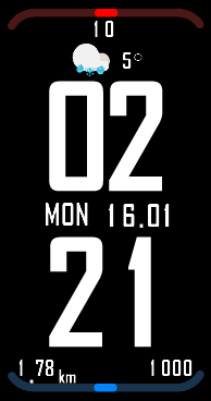 华米跃我Amazfit Band 7 手表表盘