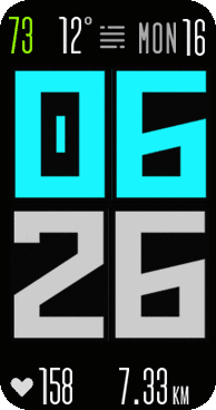 华米跃我Amazfit Band 7 手表表盘