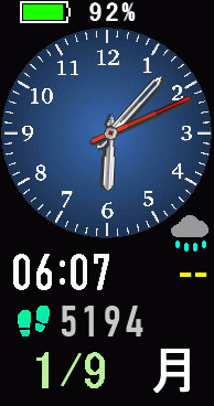 华米跃我Amazfit Band 7 手表表盘