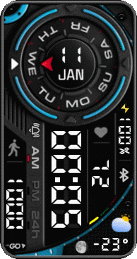 华米跃我Amazfit Band 7 手表表盘