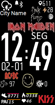 华米跃我Amazfit Band 7 手表表盘