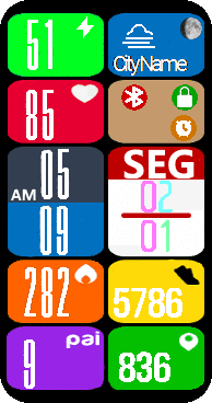 华米跃我Amazfit Band 7 手表表盘