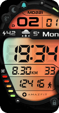 华米跃我Amazfit Band 7 手表表盘