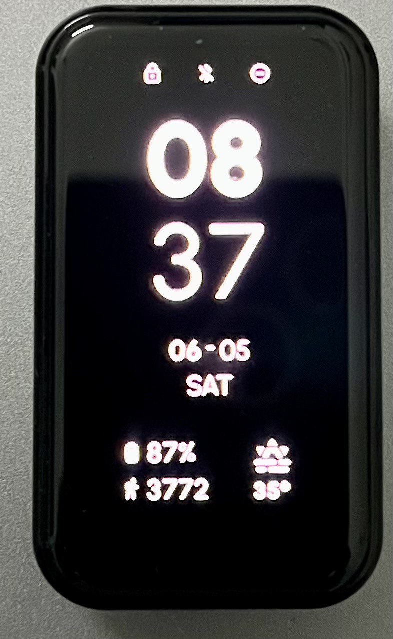 华米跃我Amazfit Band 7 手表表盘