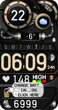 华米跃我Amazfit Band 7 手表表盘