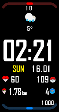 华米跃我Amazfit Band 7 手表表盘