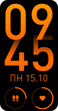 华米跃我Amazfit Band 7 手表表盘