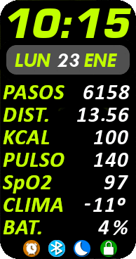 华米跃我Amazfit Band 7 手表表盘