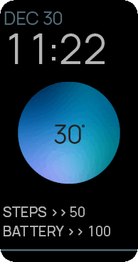 华米跃我Amazfit Band 7 手表表盘