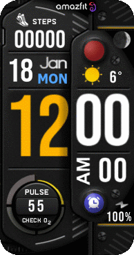 华米跃我Amazfit Band 7 手表表盘