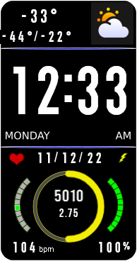 华米跃我Amazfit Band 7 手表表盘
