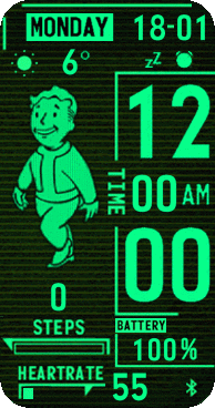 华米跃我Amazfit Band 7 手表表盘