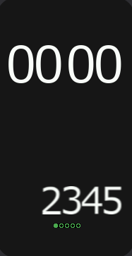 华米跃我Amazfit Band 7 手表表盘