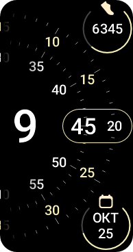 华米跃我Amazfit Band 7 手表表盘