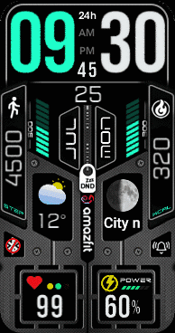 华米跃我Amazfit Band 7 手表表盘