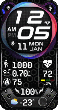 华米跃我Amazfit Band 7 手表表盘