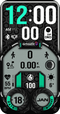 华米跃我Amazfit Band 7 手表表盘