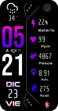 华米跃我Amazfit Band 7 手表表盘