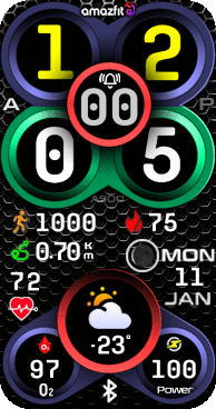 华米跃我Amazfit Band 7 手表表盘