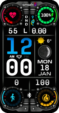 华米跃我Amazfit Band 7 手表表盘
