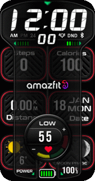 华米跃我Amazfit Band 7 手表表盘