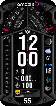 华米跃我Amazfit Band 7 手表表盘