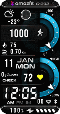 华米跃我Amazfit Band 7 手表表盘