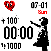 华米跃我Amazfit Bip手表表盘