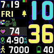 华米跃我Amazfit Bip手表表盘