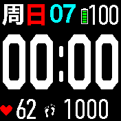 华米跃我Amazfit Bip手表表盘