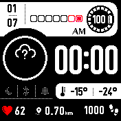 华米跃我Amazfit Bip手表表盘